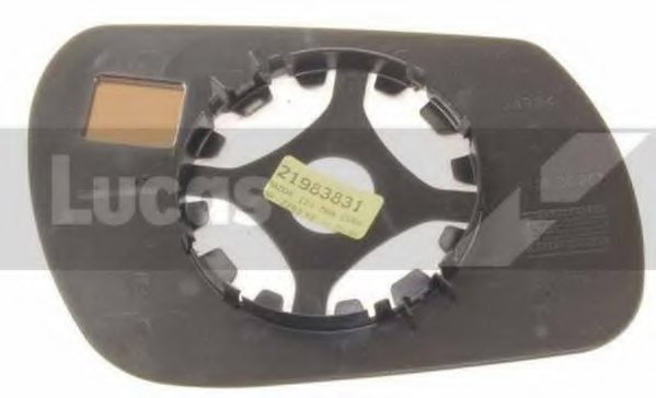 LUCAS ELECTRICAL LR-0355 Mirror Glass, glass unit